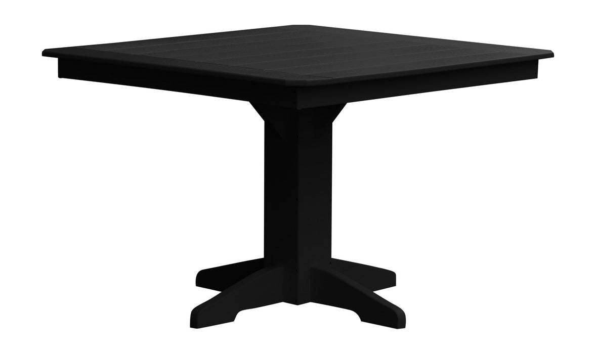 A&L Furniture Co. Square Amish-Made Poly Dining Tables