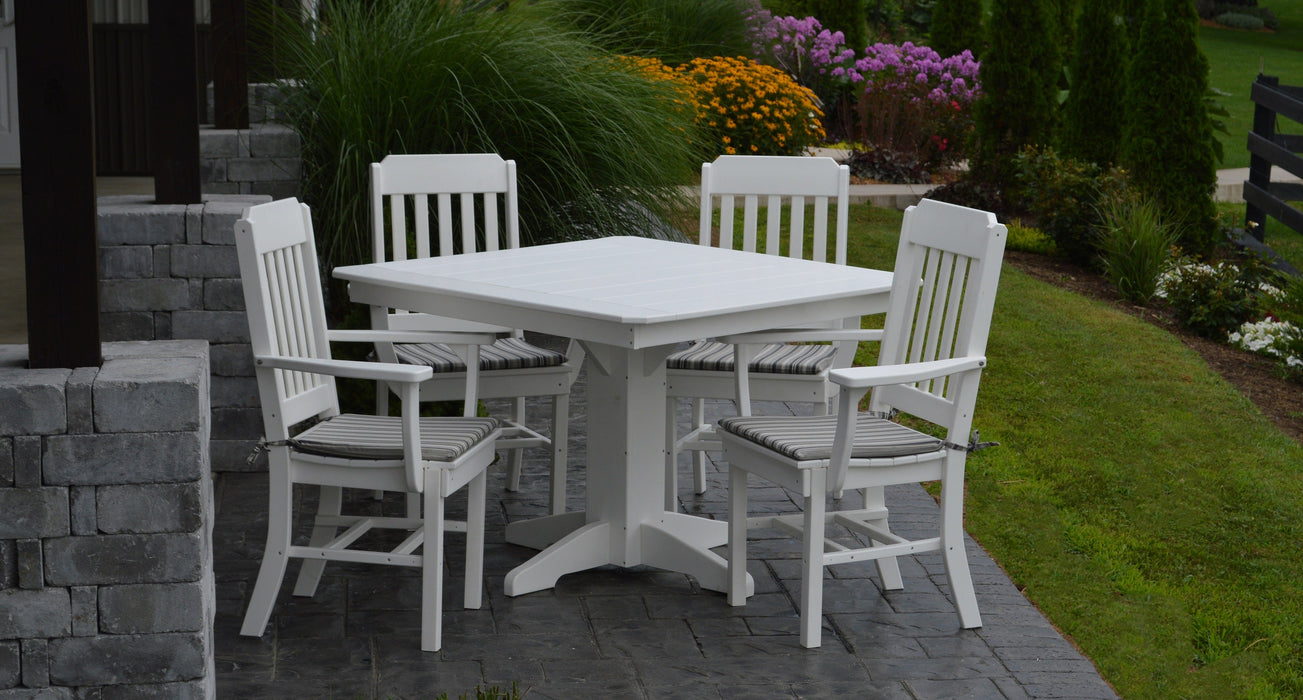 A&L Furniture Co. Amish-Made Poly 5pc Traditional Dining Sets