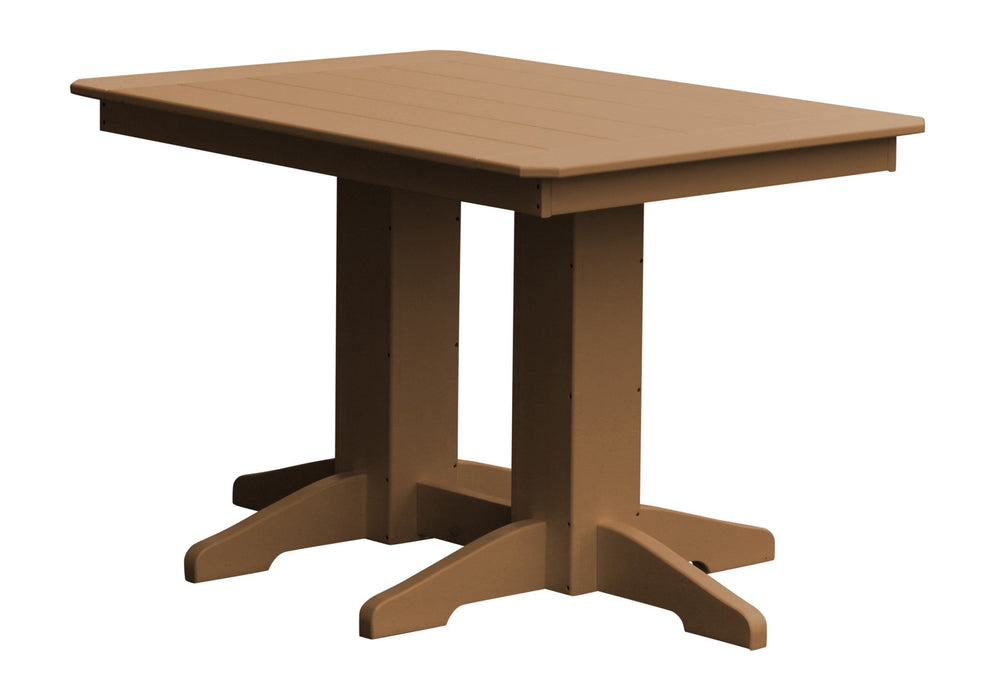 A&L Furniture Co. Rectangular Amish-Made Poly Dining Tables