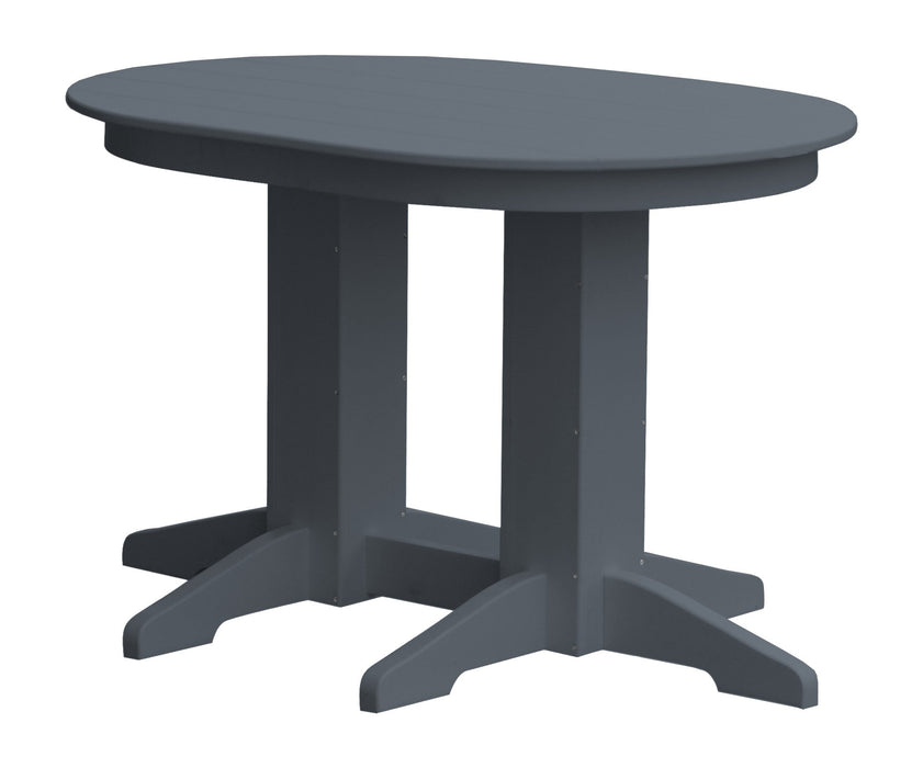 A&L Furniture Co. Oval Amish-Made Poly Dining Tables