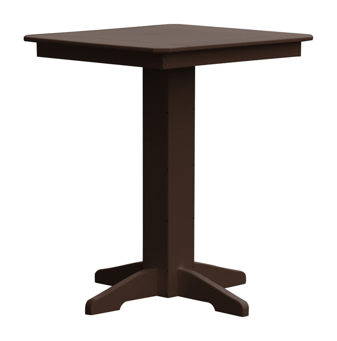 A&L Furniture Co. Square Amish-Made Poly Bar Tables