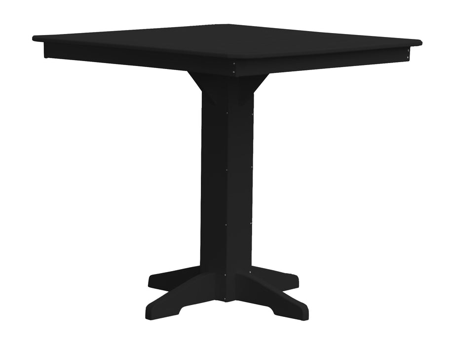 A&L Furniture Co. Square Amish-Made Poly Bar Tables