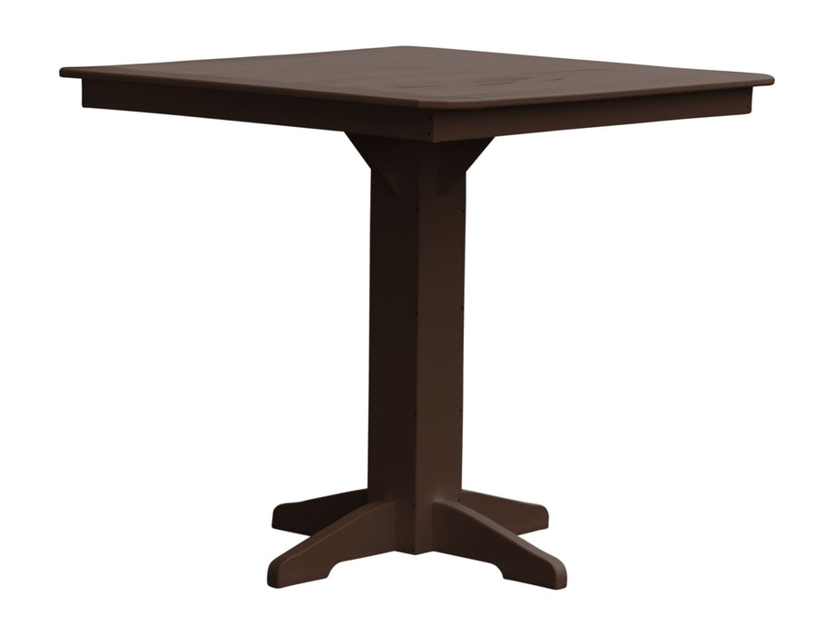 A&L Furniture Co. Square Amish-Made Poly Bar Tables