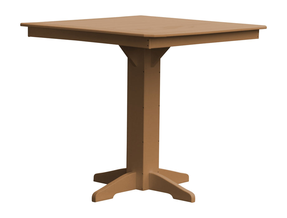 A&L Furniture Co. Square Amish-Made Poly Bar Tables