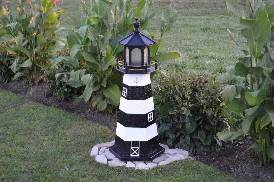 Hexagonal Amish-Made Wooden Cape Canaveral, FL Replica Lighthouses