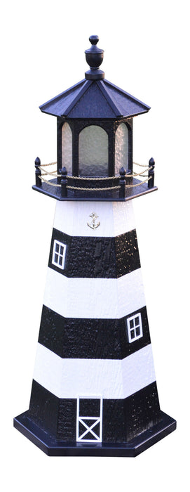 Hexagonal Amish-Made Wooden Cape Canaveral, FL Replica Lighthouses