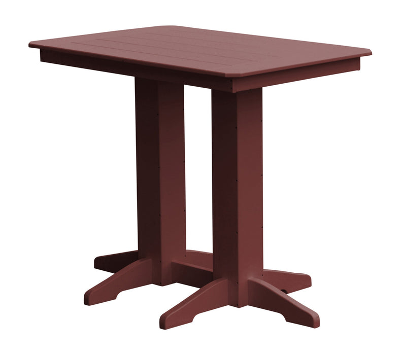 A&L Furniture Co. Amish-Made Poly Bar Tables