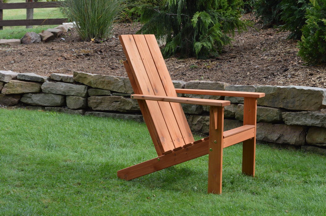 A&L Furniture Co. Amish-Made Cedar Modern Adirondack Chair