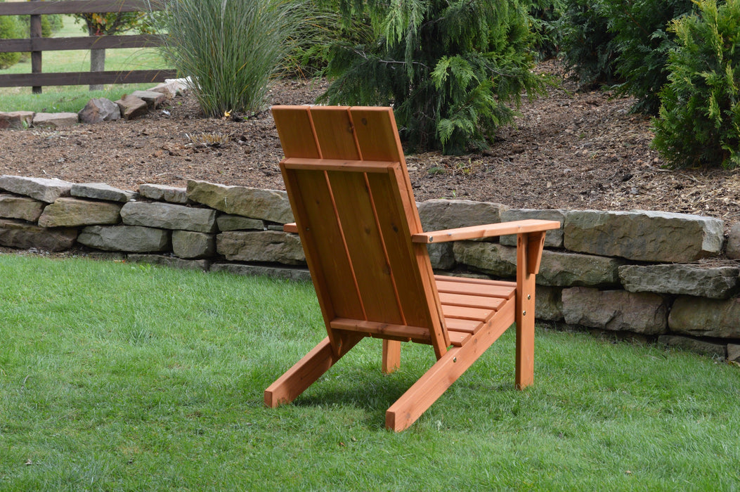 A&L Furniture Co. Amish-Made Cedar Modern Adirondack Chair