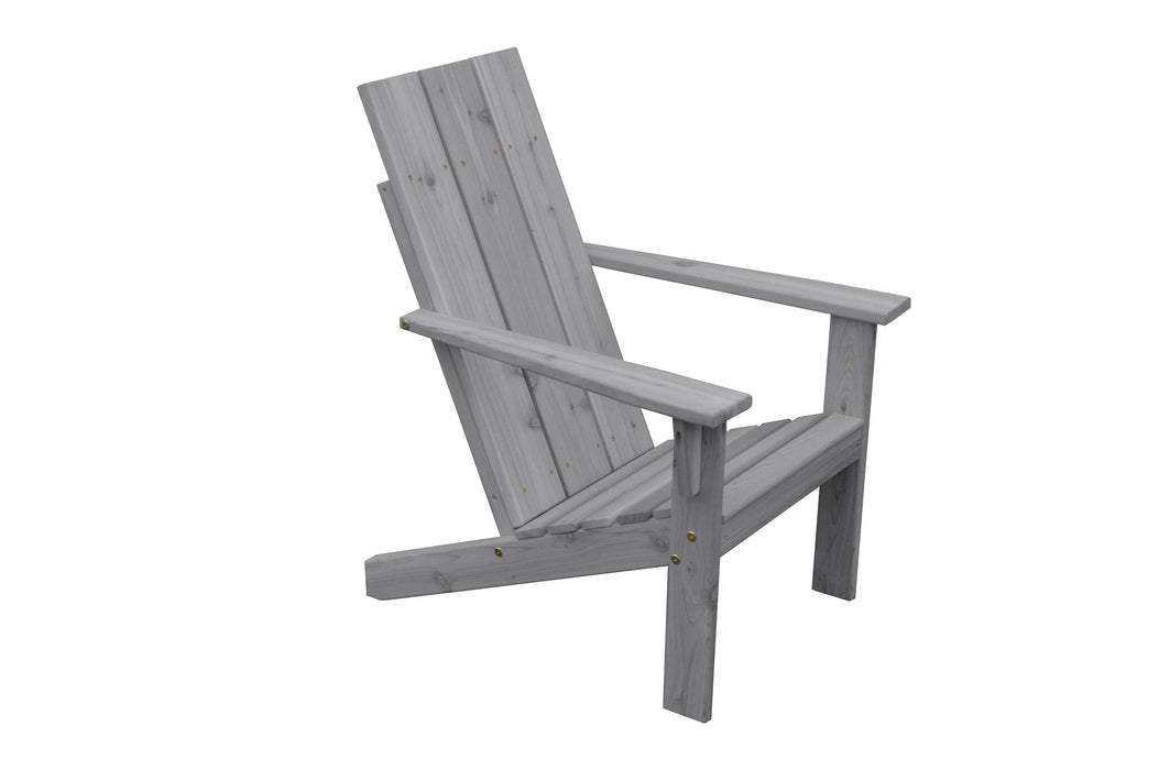 A&L Furniture Co. Amish-Made Cedar Modern Adirondack Chair