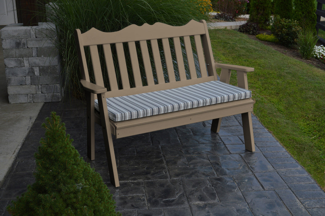 A&L Furniture Co. Amish-Made Poly Royal English Garden Benches