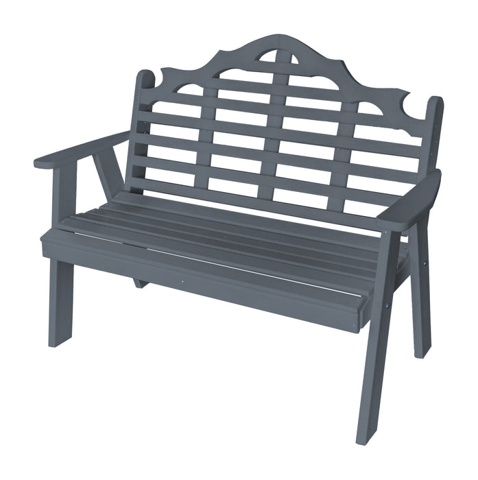 A&L Furniture Co. Amish-Made Poly Marlboro Garden Benches