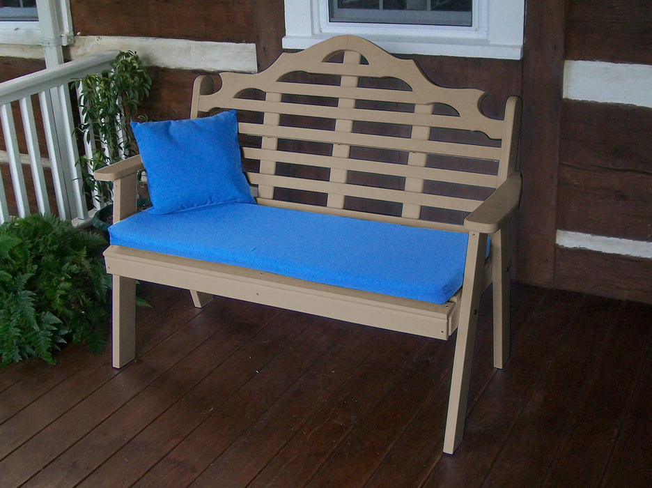 A&L Furniture Co. Amish-Made Poly Marlboro Garden Benches