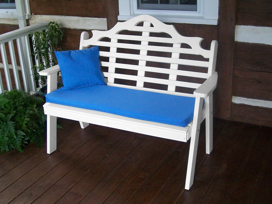 A&L Furniture Co. Amish-Made Poly Marlboro Garden Benches