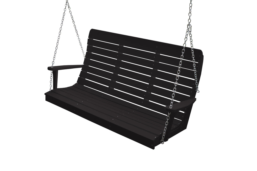 A&L Furniture Co. Amish-Made Poly Winston Porch Swings