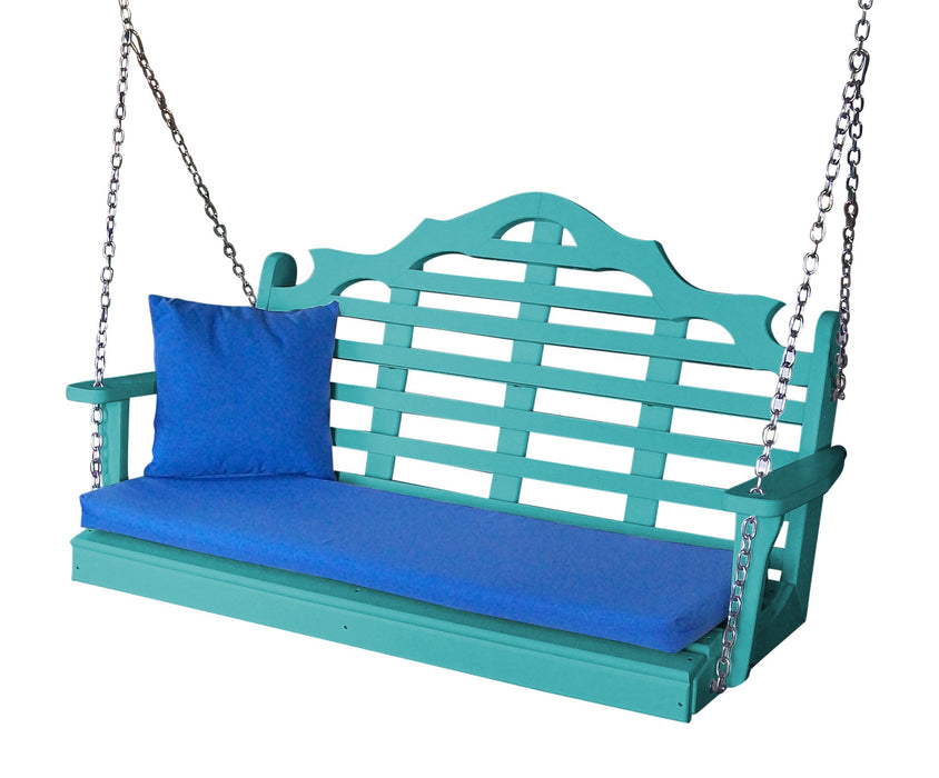 A&L Furniture Co. Amish-Made Poly Marlboro Porch Swings