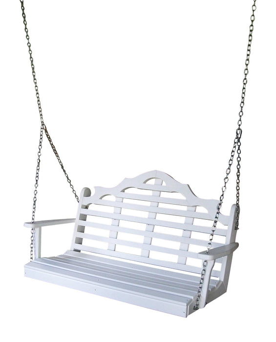 A&L Furniture Co. Amish-Made Poly Marlboro Porch Swings