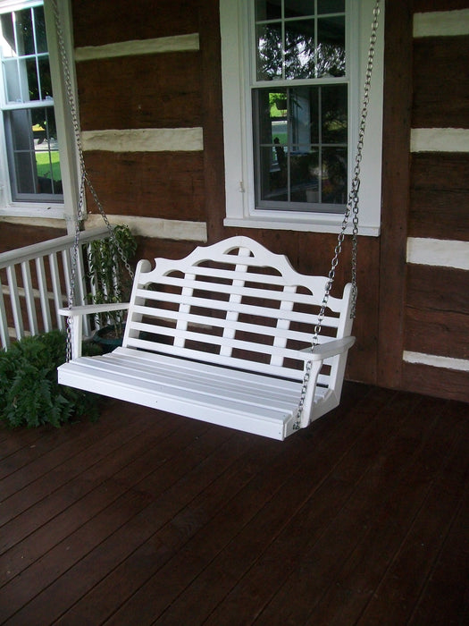 A&L Furniture Co. Amish-Made Poly Marlboro Porch Swings