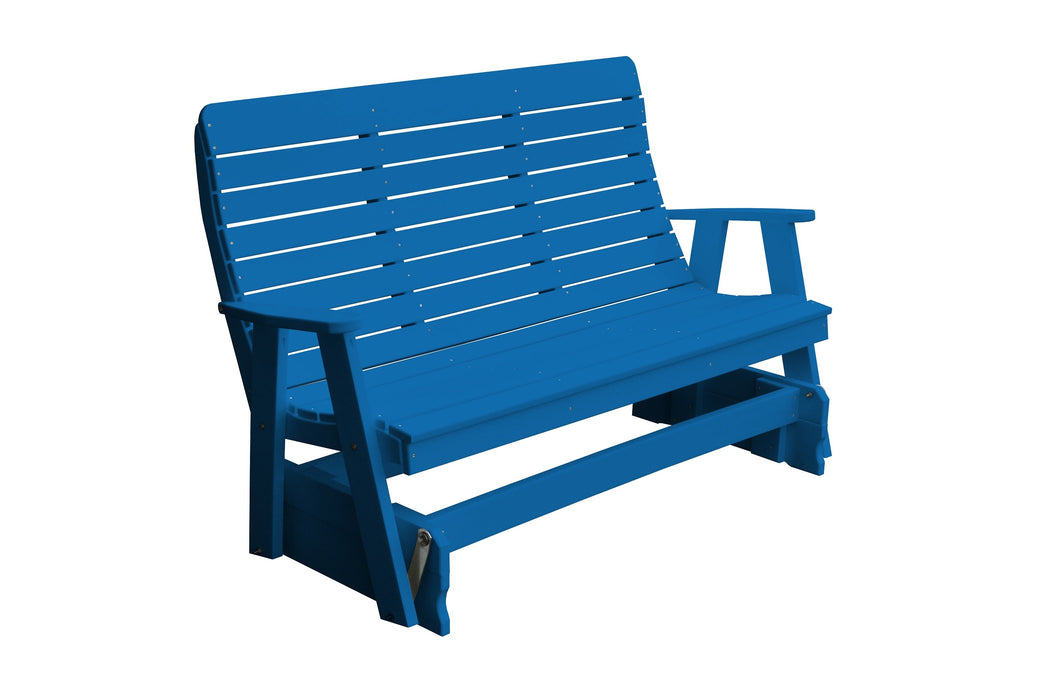 A&L Furniture Co. Amish-Made Poly Winston Glider Benches