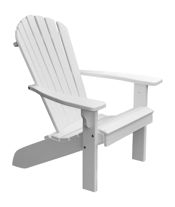 A&L Furniture Co. Amish-Made Poly Fanback Adirondack Chairs