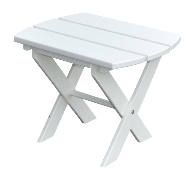 A&L Furniture Co. Amish-Made Folding Poly End Table