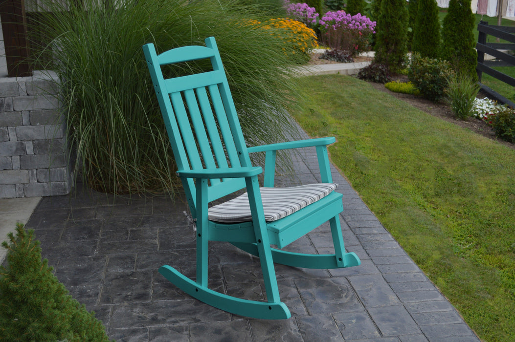 A&L Furniture Co. Amish-Made Poly Porch Rockers