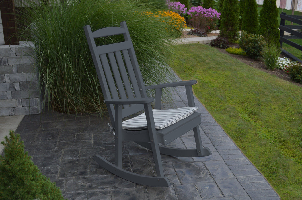 A&L Furniture Co. Amish-Made Poly Porch Rockers