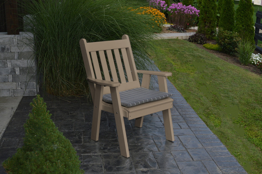 A&L Furniture Co. Amish-Made Poly Traditional English Chair