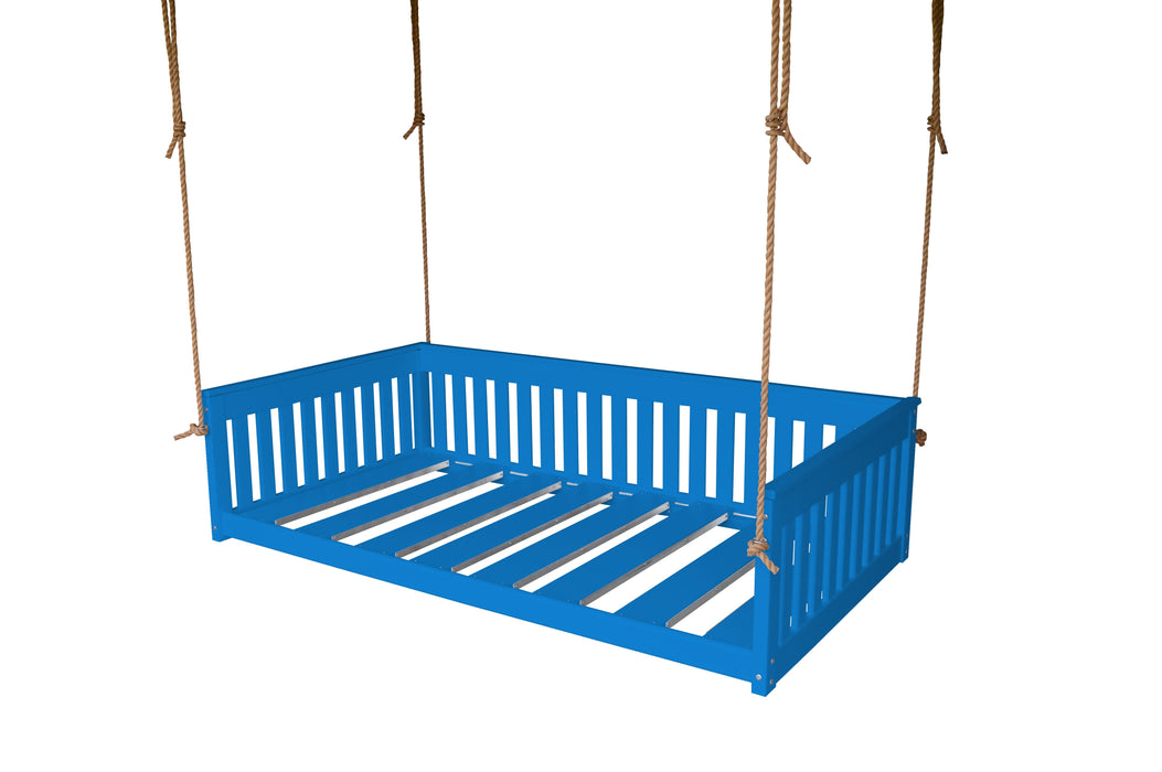 A&L Furniture Co. Amish-Made Poly Twin Mission Hanging Daybeds